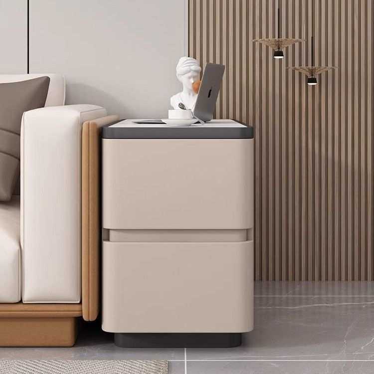 落地客厅沙发边柜轻奢新款高级侧边30实木超窄小型夹缝柜简约现代