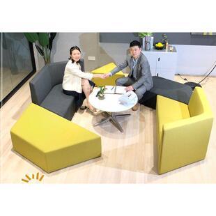 办公沙发洽谈区沙发售楼部沙发公司前台沙发会客区沙发市民中心