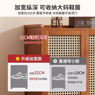 鞋柜门口一件用起YQD批家入室门经尘济型内多层简易防省空间鞋架