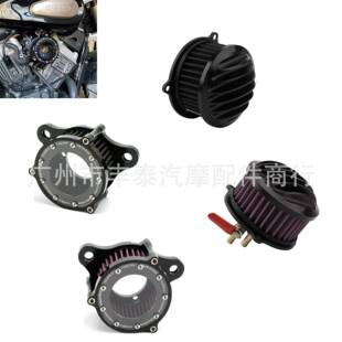 摩托改装闪300大韩gv轻骑GV300灰石栅栏空滤金吉拉透明空气滤清器