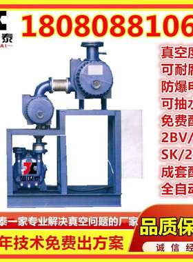 水环罗茨真空机组JZJ2S1200-4.1负压系统ZJP1200-300真空泵2SK12
