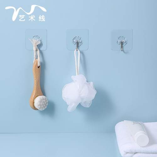 承重挂钩吸盘粘胶勾瓷砖魔力玻璃大墙壁挂沾卫生间粘钩贴厨房