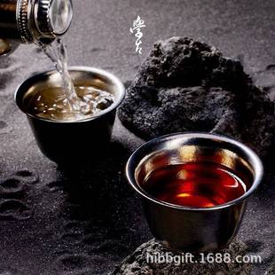 学古茶杯出行随身钛杯主人杯品茗杯工夫茶户外喝茶杯女主人杯单杯