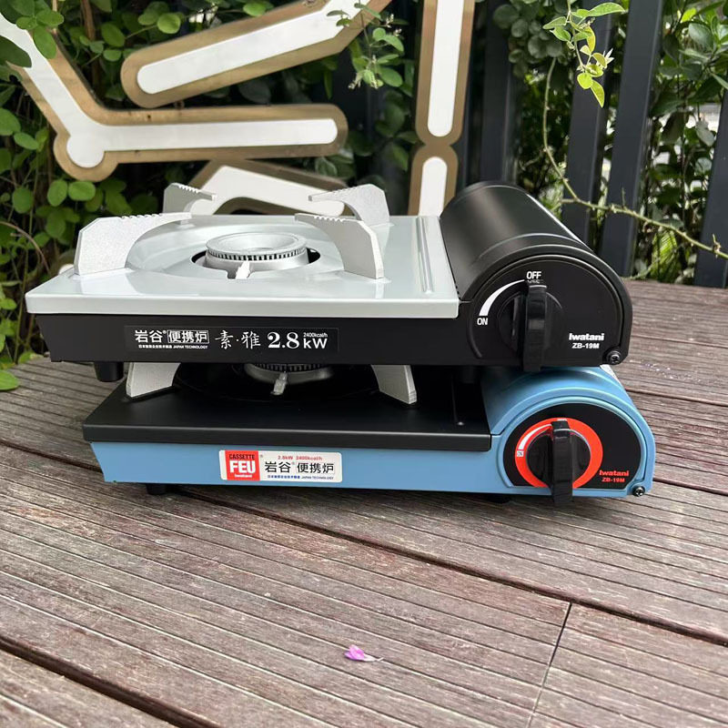 岩谷ZB-19M卡式炉便携炉防风烧烤炉具野炊卡斯炉子瓦斯炉火锅炉