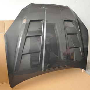 适用于现代08-10劳恩斯酷派碳纤机盖碳纤引擎盖开孔轻量化机盖