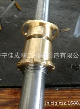 加工制作Tr36螺距6梯形丝杆45号调质钢梯形螺纹加长机床丝杆