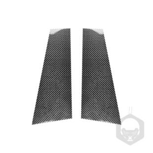 适用奔驰CLA碳纤中柱W117CLA200/220/250/260/45碳纤B柱车窗饰