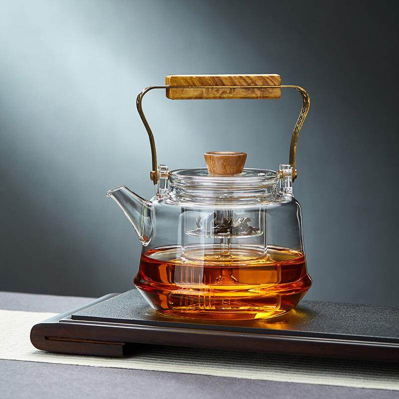 玻璃蒸煮茶壶电陶炉煮茶器耐热玻璃泡茶壶提梁壶大容量烧水壶套装,节庆用品/礼品,新娘配件,淘宝优惠券,粉丝福利购,淘宝优惠卷
