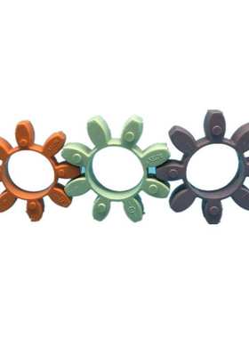 KTR ROTEX19 24 28 38 42 48 55 65 75 90 100浅绿色64SHD梅花垫