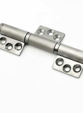 不锈钢旗型合页CL288三联合页重型加厚门铰链内置可转动360度