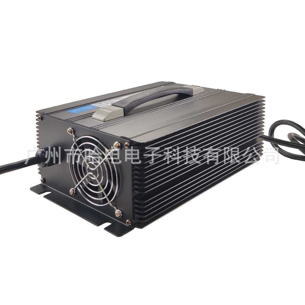 18650圆柱型电池大功率快充智能铝壳充电器60V20A67.2V71.4V73V
