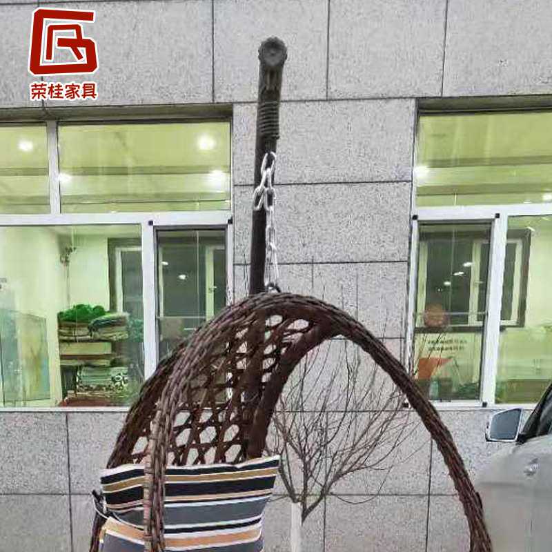 摇椅单吊篮休闲吊椅藤椅阳台秋千室内户外家用摇篮椅