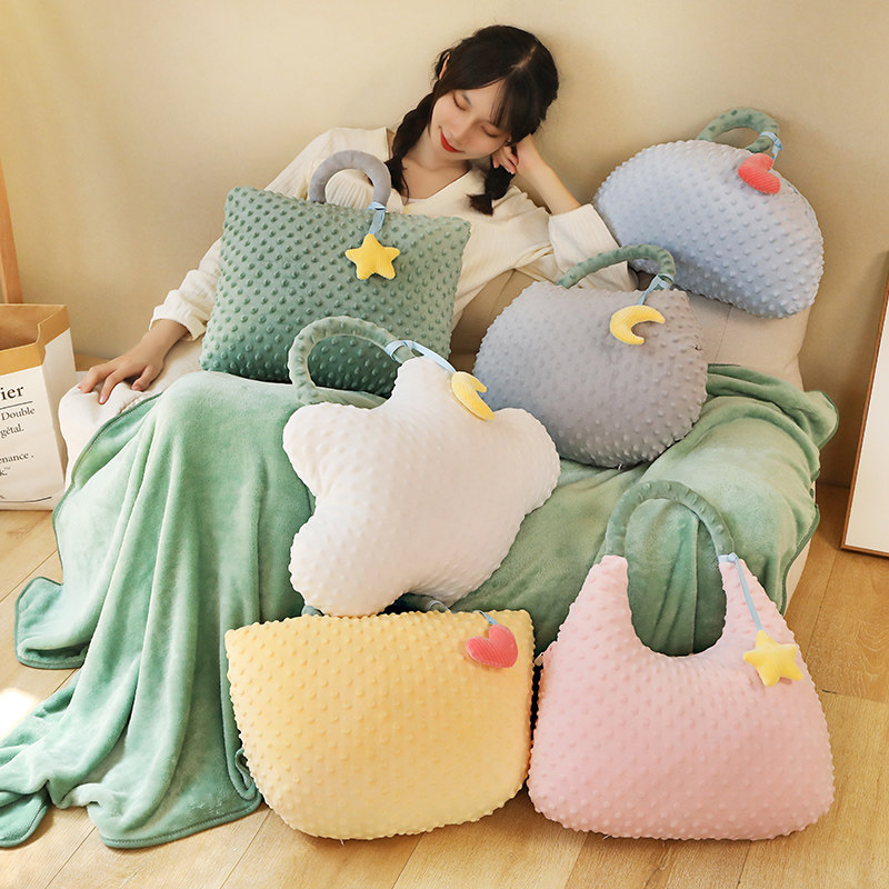 ins抱枕被子两用沙发客厅靠枕车内睡觉二合一办公室毯子午睡枕头