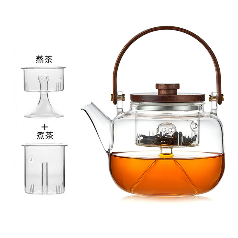 家用电陶炉专用壶煮茶炉玻璃壶铁壶烧水壶煮茶壶泡茶壶蒸茶壶