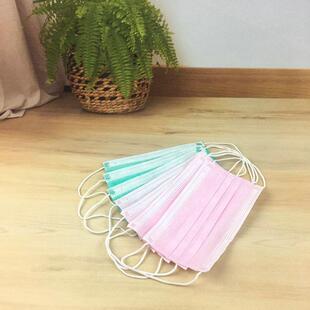 美方防一次性三层无纺布汽尘防烟防232透车尾气气口罩厂家直供