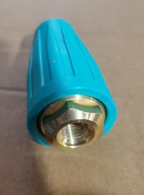 高压水枪旋转喷头咨询红色铝4合金搭三通不锈钢水接头TP1/400管0I
