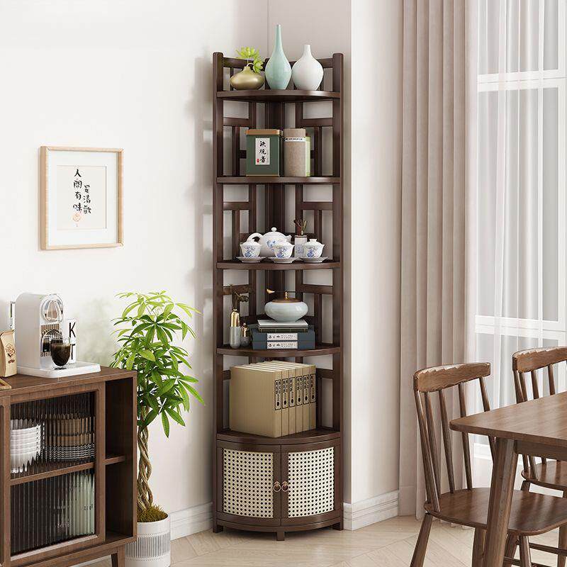 花架子客厅落地式转角架花盆置物架植物架摆放架展示架家用角柜