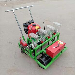 多用途蔬菜播种机汽油自走式多行香菜播种机香菜菠菜精播机