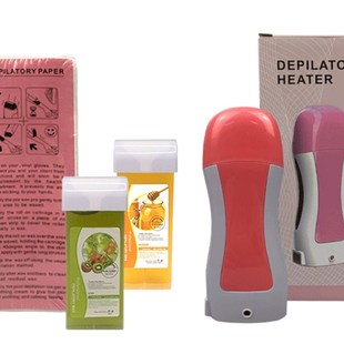 便携式 脱毛热蜡机裸机 脱毛机加热器热腊全身腋下四件套装