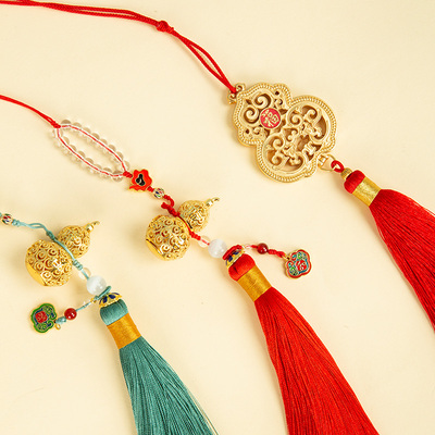 西泠印社集团福禄双全平安葫芦挂件端午香包香挂车载香薰车内挂饰