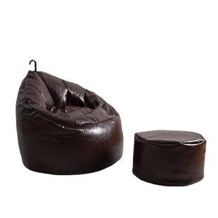 【布套】PU皮革皮制豆袋沙发懒人欧式沙发单人沙发椅单人沙发椅