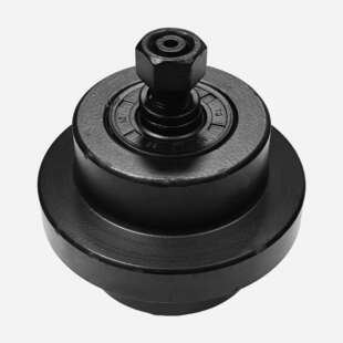 厂家现货X322支重轮挖掘机新款底盘配件适用小挖微挖耐磨性高