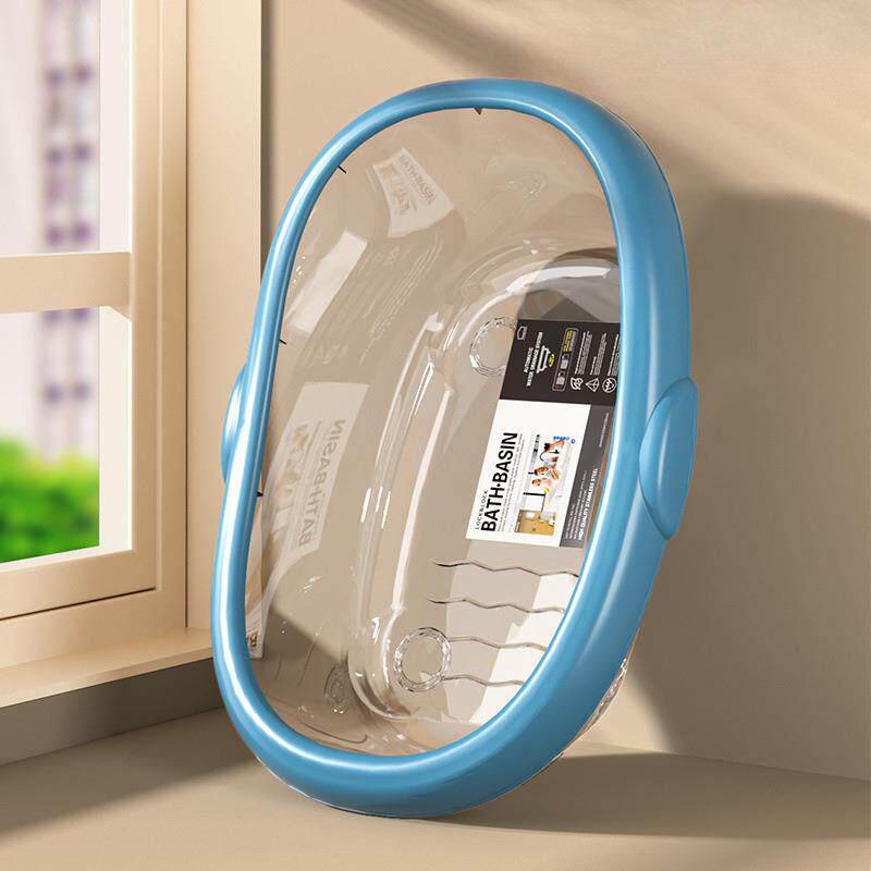 婴儿洗澡盆浴盆可躺托宝宝躺坐大号浴桶小孩家用泡澡新生儿童用品