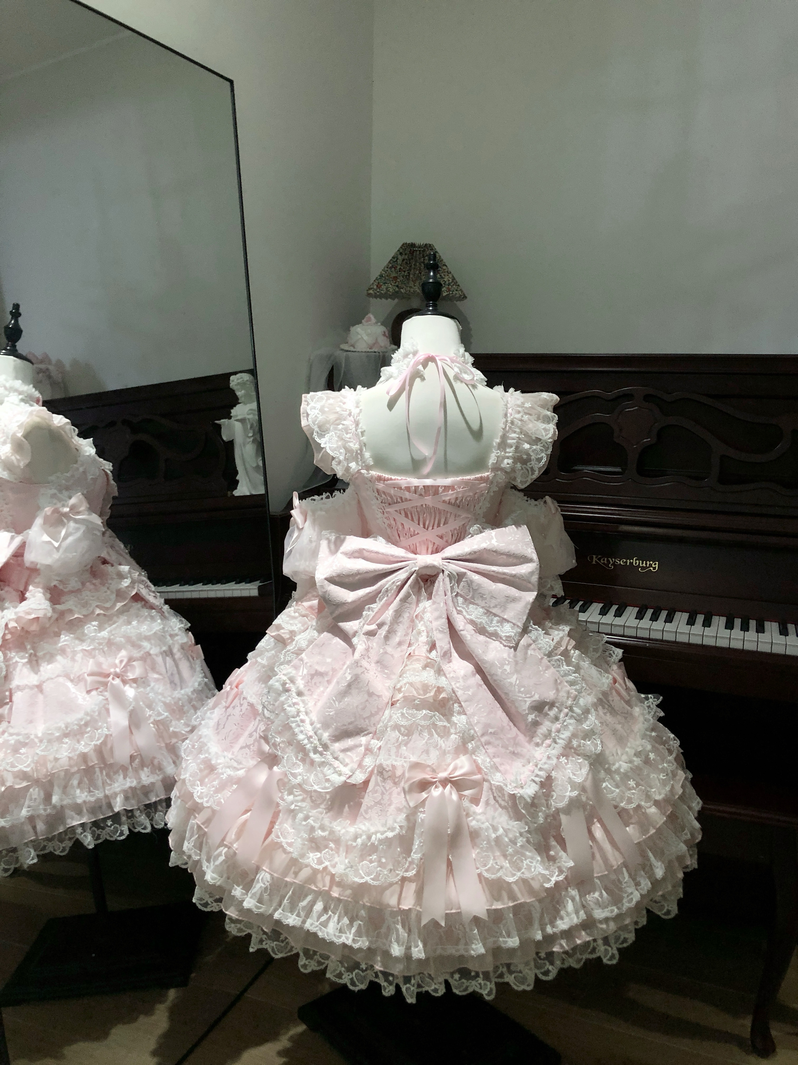 thumbnail for [Blister] pear island sweet tea ~ original design Lolita dress sweet jsk slip dress