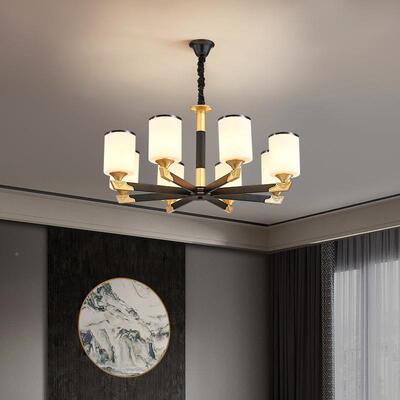 东中山新中式广客厅灯223新88201款0厅高档餐卧室吊灯禅意灯具