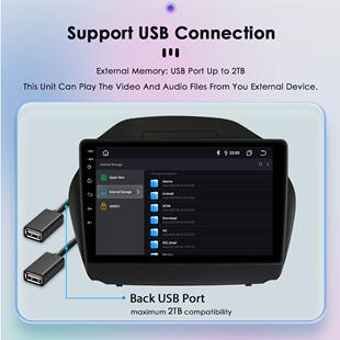 10适用于11 现代I35安卓10导航仪车载G7PS一体X机汽车倒车影寸 1款