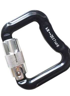 20KN滑翔伞锁户外动力伞伞扣 攀岩主锁滑翔伞主锁跳伞降落伞主钩