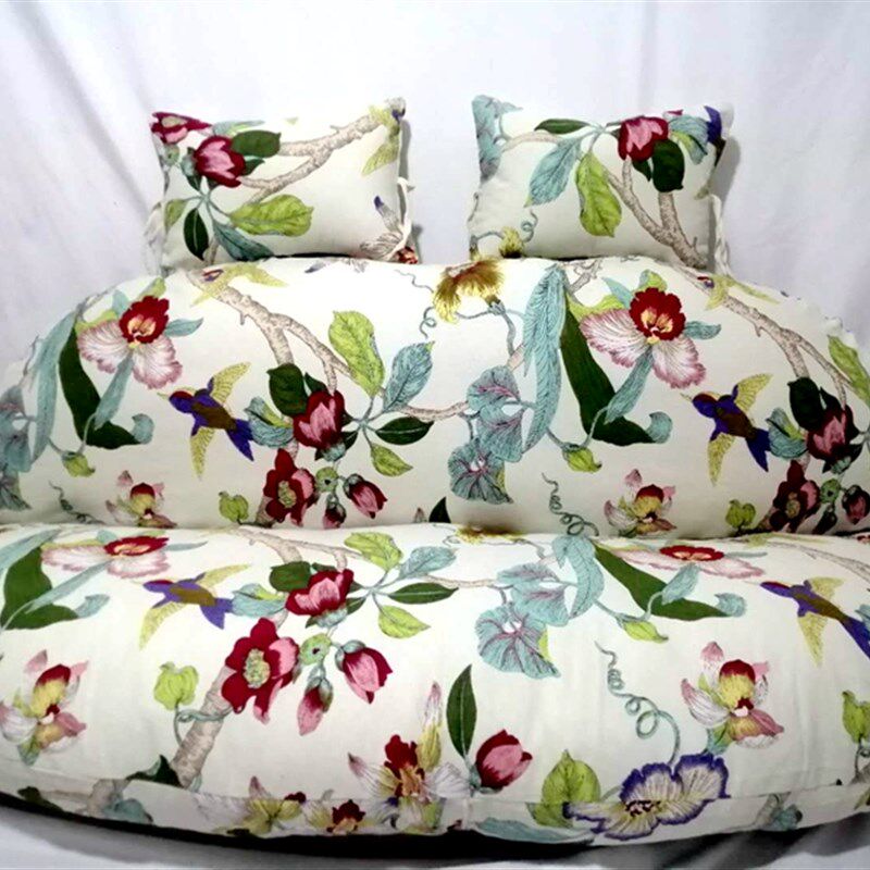 吊蓝靠垫秋千鸟巢坐垫双人吊椅可拆坐垫加厚洗布套沙发吊椅垫子