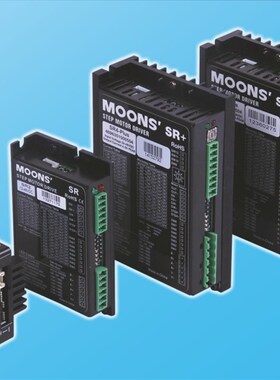 MOONS鸣志步进电机驱动器35/42/57/86/110马达SR2/SR4/SR8/3SR8