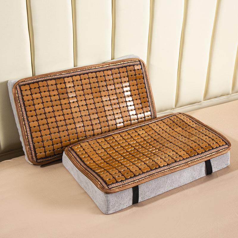 麻将凉席枕头套夏季记忆枕乳胶枕枕套碳化竹片记忆棉枕垫枕片枕巾,床上用品,枕套,淘宝优惠券,粉丝福利购,淘宝优惠卷