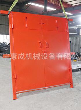 MFHL1.6×1.8米防栅栏栅门钢制MFHSL1.6火门井S下防火栏两用门矿
