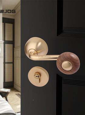 原九固卧室D31-S111门锁房间门把锁卫内生间室机械把门手木家用磁