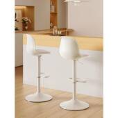 吧台家用转椅旋转升降凳子现代凳简约高椅脚J靠背酒吧椅241子高吧