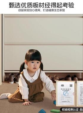 严选实木超鞋柜家用门口025新门款入户玄关入2BA29门小窄翻薄斗鞋