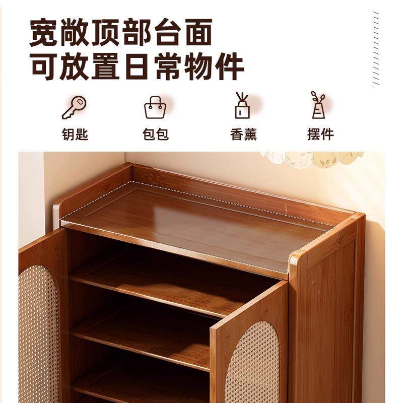 家用入户门口柜大鞋容量简约ULY款层立多式独立透气小窄鞋柜楼道