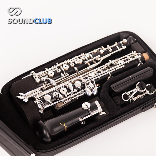 YTC纯手工双簧管胶管半自动型学生级OBOE黑管初学入门声音汇