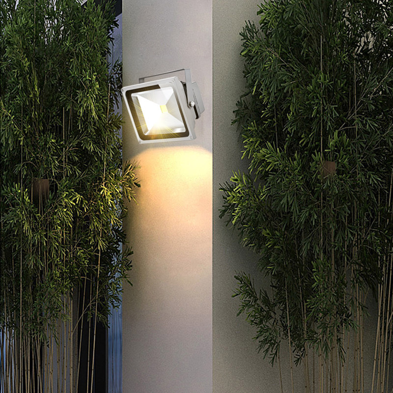 LED投光灯10W防水户外灯室外灯泛光灯广告灯投射灯20W30W50W100W