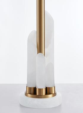 酒后现代约轻奢设计师厅卧室床头书房酒店SM-T4051客别墅吧云石装