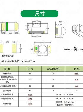 球头凸头1206发射红外IR1940085nmLED灯珠326透镜黑胶接收/1206发
