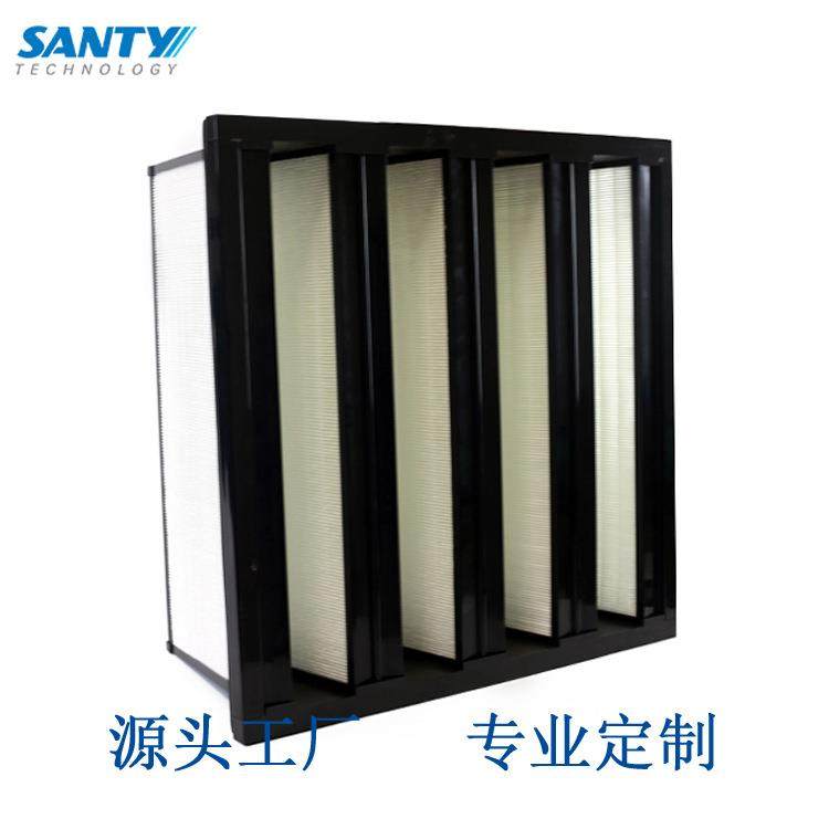 大风量V型高效空气过滤器W型高效4V过滤器F9-H13,机械设备,过滤设备,淘宝优惠券,粉丝福利购,淘宝优惠卷