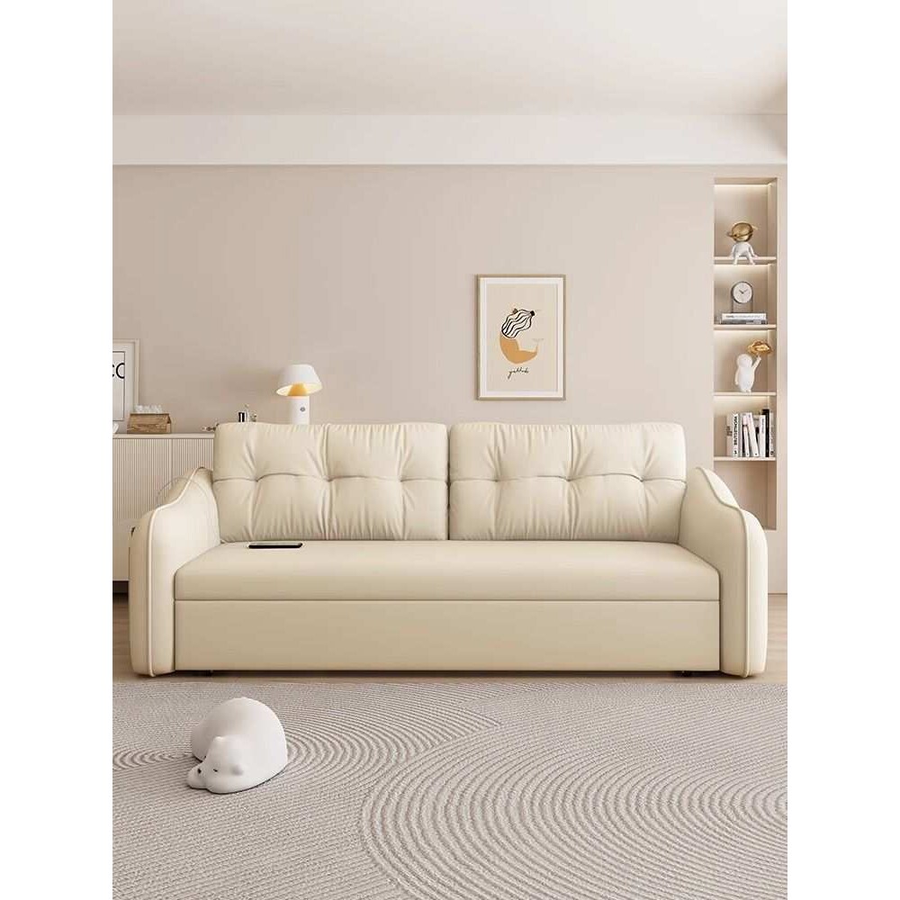 沙发床折叠两用2023新款高端小户型网红款坐卧客厅多功能可伸缩床