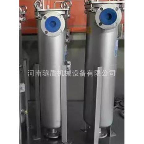 盾构机配件不锈钢袋式过滤器SAM-3S-304-DN80水循环过滤器