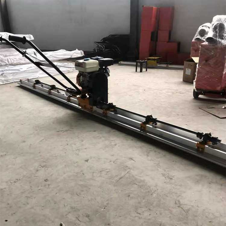 双层混凝土振平尺 汽油机动力手扶振动尺 大马力修公路用整平机