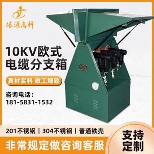10kv高压电缆分支箱一进一二三四五出35千伏户外不锈钢对接转接箱