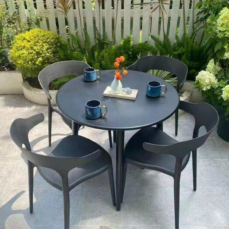 阳台茶桌椅户外庭院花园露天休闲网红奶茶店外摆新款塑料靠背椅子,电子元器件市场,其它元器件,淘宝优惠券,粉丝福利购,淘宝优惠卷