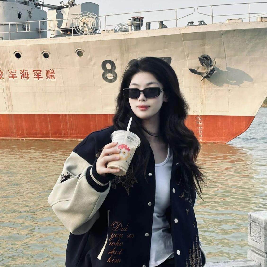 2026潮牌棒球服男女外套高街美式拼接刺绣情侣潮流小众百搭夹克潮